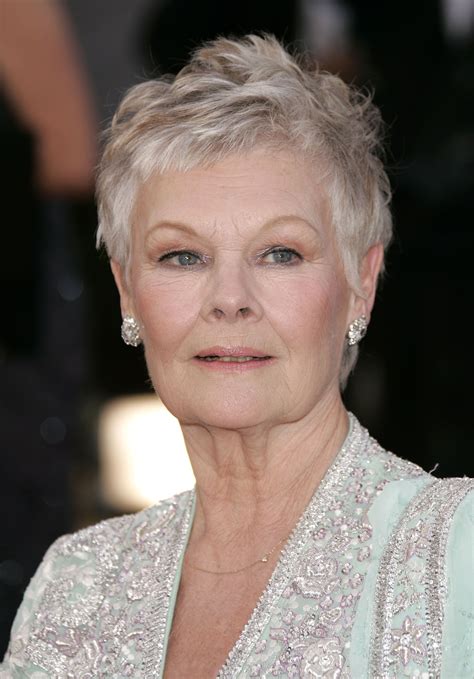 Judi Dench Hair Style. Harry Potter: 10 British Actors We Can't Believe Were Left Out. 